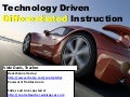 Technology Driven Diff Instruction