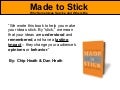 Made To Stick
