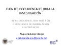 Introduccion al uso y gestion de recursos de información electronicos