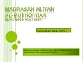 Madrasah aliyah