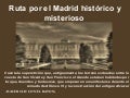 Madrid barrios y leyendas