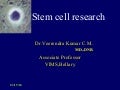 stem cell research