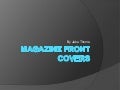 Magazine front covers