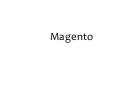 最新・Magentoを日本語で使うイロハ