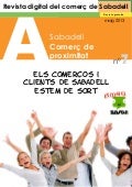 A Sabadell Comerç de proximitat . Maig 2013