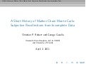 A short history of MCMC