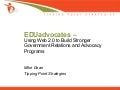 Using Web 2.0 to Build Stronger Government Relations and Advocacy Programs