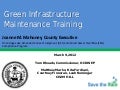 Green Infrastructure Maintenance Workshop