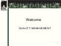 Maja Pesic Rakanovic - Quality management