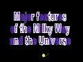 Major features of the universe andie