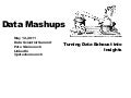 Data Mashups -Data Science Summit