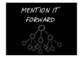 Mention it forward