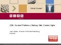 Making Web Content Agile
