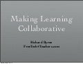 Making learning collaborative