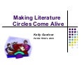 Making Literature Circles Come Alive