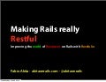 Making Rails Really restful