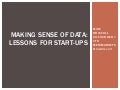 Making Sense of Data