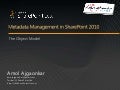 Managed metadata2010 pc-community