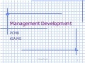 Management Development