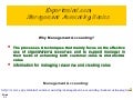 Management accounting basics assignments