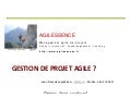 Management agile des projets