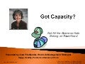 Got Capacity? Not All the Business Hats Should be on Your Head