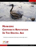 Managing Corporate Reputation In The Digital Age