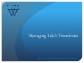 Managing Life’s Transitions Online Workshop