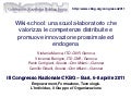 Wiki-school: una scuola-laboratorio che valorizza le competenze distribuite e promuove innovazione prossimale ed endogena