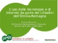 L’uso delle tecnologie e di Internet da parte dei cittadini dell’Emilia-Romagna