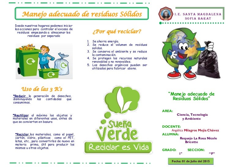Manejo de residuos solidos