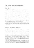 Manifesto per un partito contemporaneo