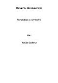Mantenimiento