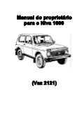 Manual do proprietário do Lada Niva