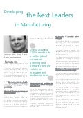 Kaneka Texas Corporation: Developing the Next Leaders in Manufacturing - Steve Skarke, Kaneka Texas Corporation
