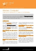 Western Computer: Adjusting the Organization to Changes in the Marketplace - Tom Bardos, Western Computer