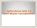 Mapas conceptuales