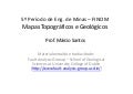 Mapas topográficos e geológicos