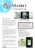 Marble Virtual Globe 1.3 Factsheet (French)