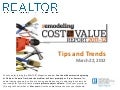 Cost vs. Value Webinar Slides