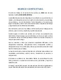 Marco cotextual