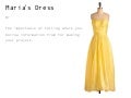 Maria's dress all levels