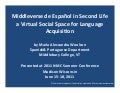Madison Middleverse 2nd life
