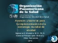 Avances y barreras para la implementación de la estrategia mundial de alcohol