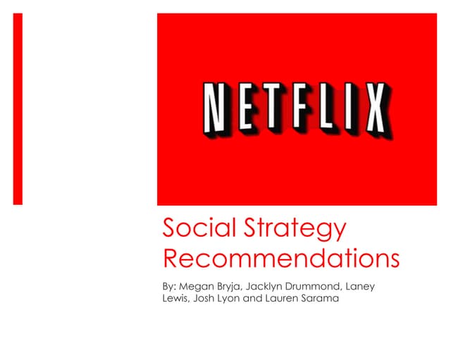 Social Strategy Recommendations for...