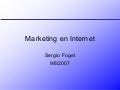 Marketing En Internet