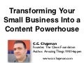Transforming Your Business Into a Content Powerhouse