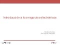 Introducción al Comercio Electrónico 