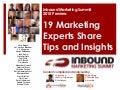 19 Marketing Experts Share Tips and Insights - Inbound Marketing Summit 2010 Preview
