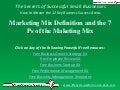 Video: Marketing Mix Definition and the 7 Ps of the Maketing Mix